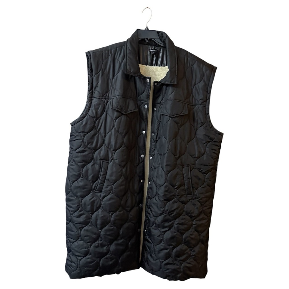 Black Quilted Woman’s Vest